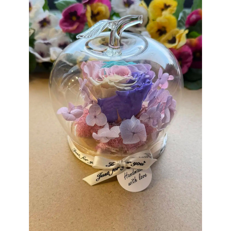 Естествена вечна роза J32