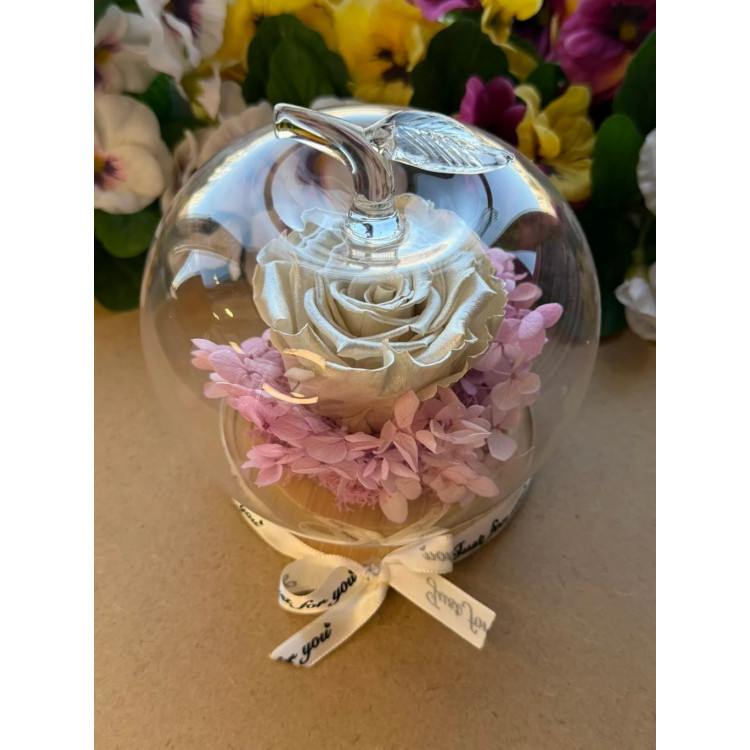 Естествена вечна роза J45