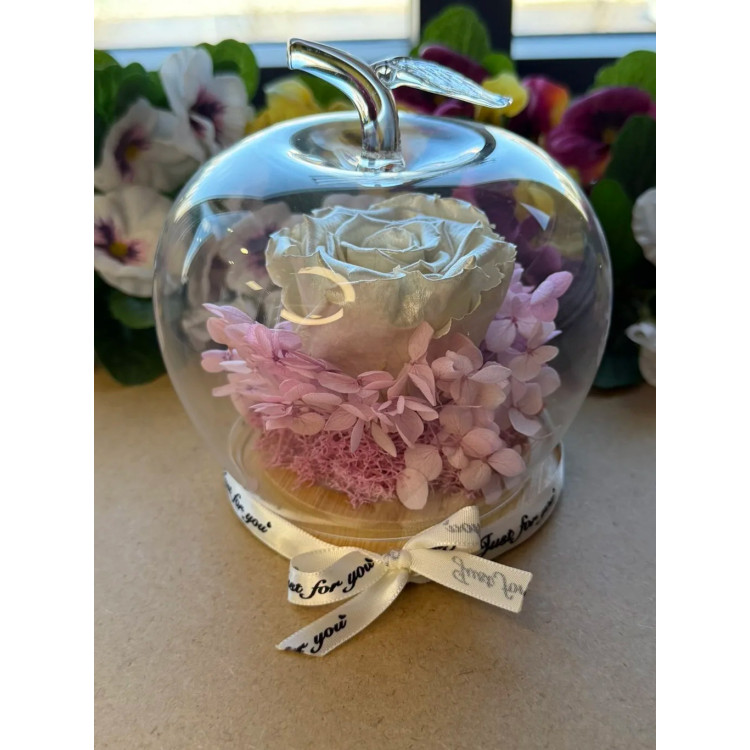 Естествена вечна роза J45