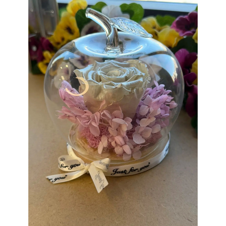 Естествена вечна роза J45