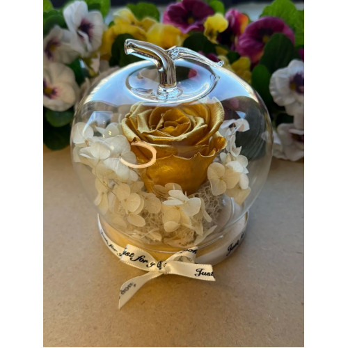 Естествена вечна роза J46