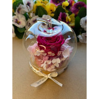 Естествена вечна роза J48