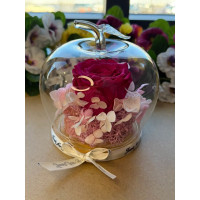 Естествена вечна роза J48