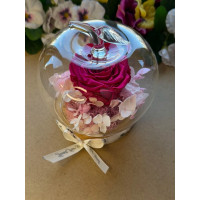 Естествена вечна роза J48