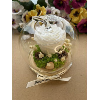 Естествена вечна роза J8