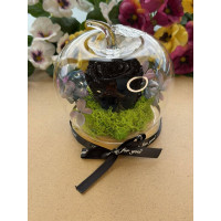 Естествена вечна роза J9