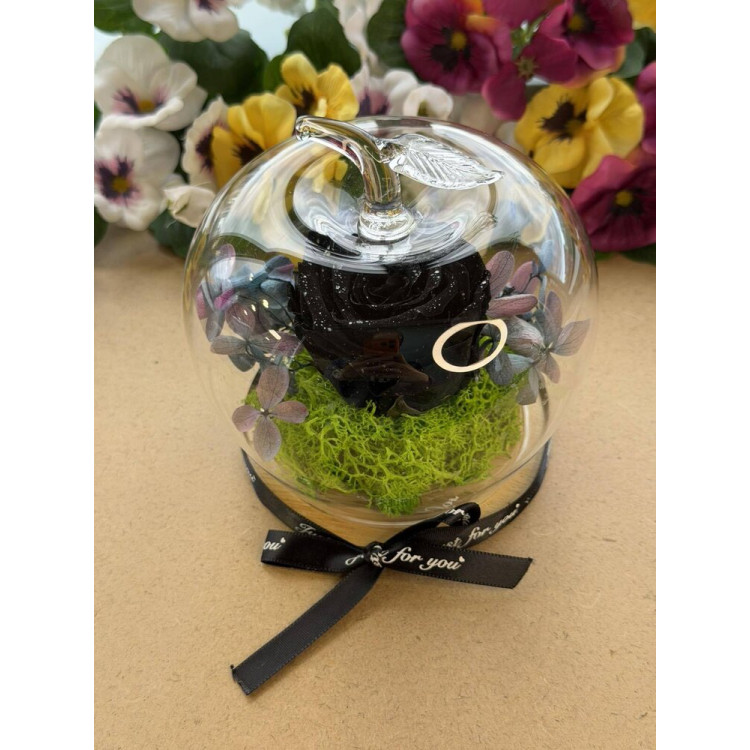 Естествена вечна роза J9