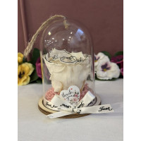 Естествена вечна роза в PVC купол Bicz