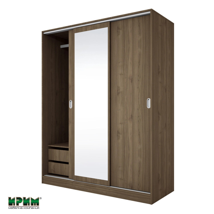 Гардероб City 1006 орех адмирал