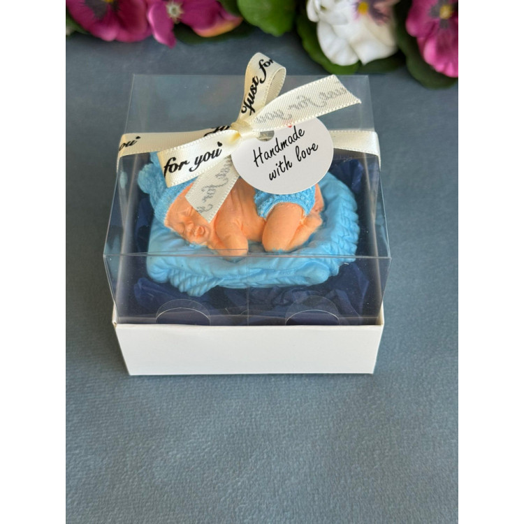 Гипсокерамична фигурка Бебе Момче