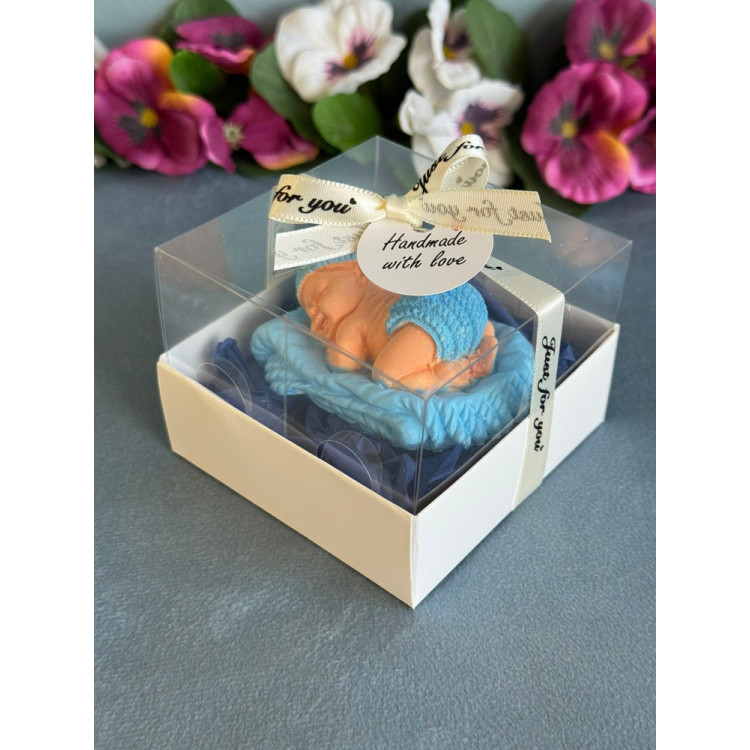 Гипсокерамична фигурка Бебе Момче