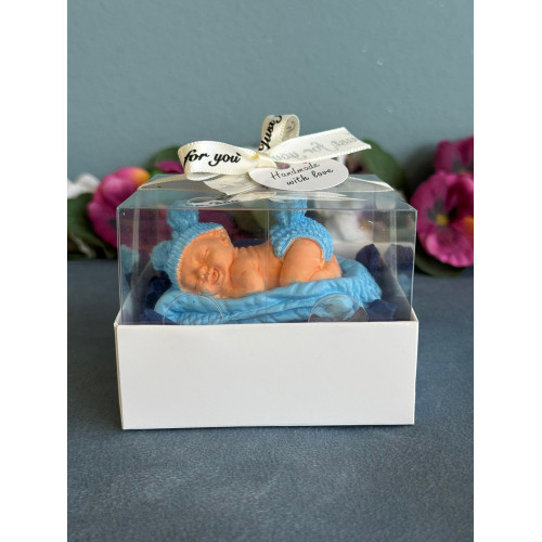 Гипсокерамична фигурка Бебе Момче Гипсокерамична фигурка Бебе Момче