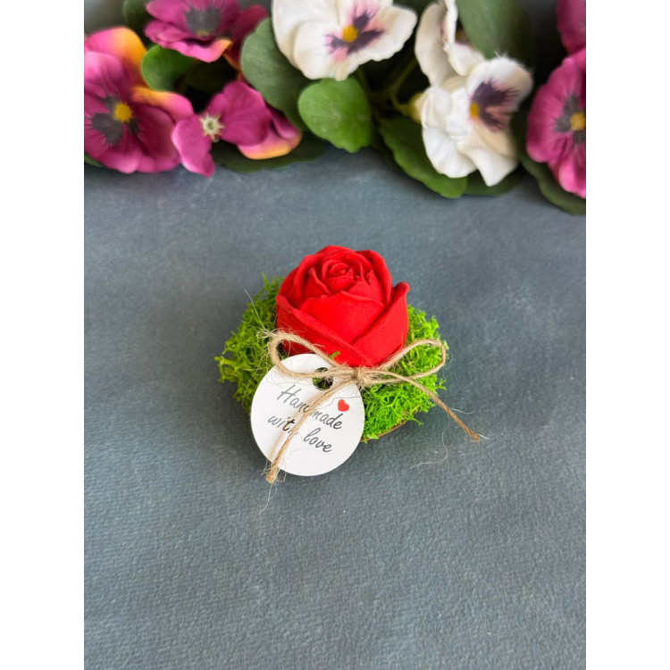 Гипсокерамична фигурка Роза