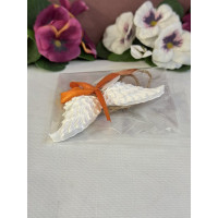 Гипсокерамична висулка Ангелски Крила Оранж