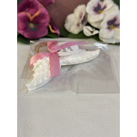 Гипсокерамична висулка Ангелски Крила Роз