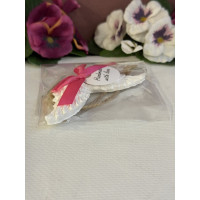 Гипсокерамична висулка Ангелски Крила Роз 2