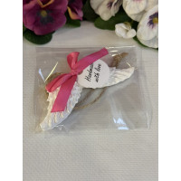 Гипсокерамична висулка Ангелски Крила Роз