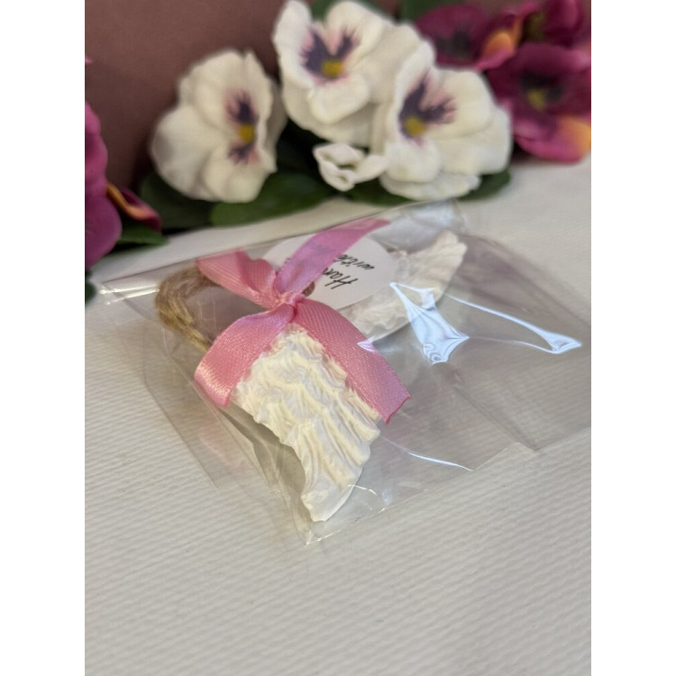 Гипсокерамична висулка Ангелски Крила Роз