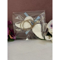 Гипсокерамична висулка Ангелски Крила Син 2