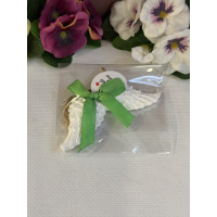 Гипсокерамична висулка Ангелски Крила Зел