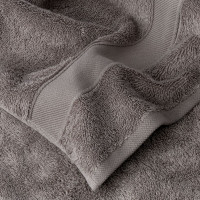 Хавлиена кърпа Египетски памук Александрия сиво 30/50