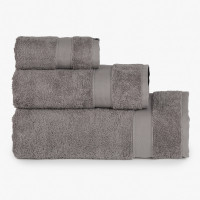 Хавлиена кърпа Египетски памук Александрия сиво 30/50