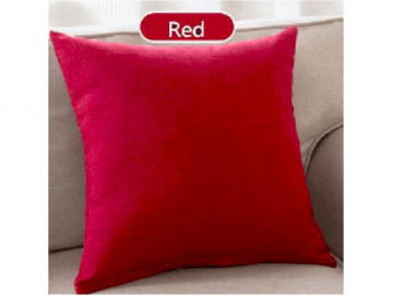 Испанска декоративна калъфка за възглавница с цип - Червена