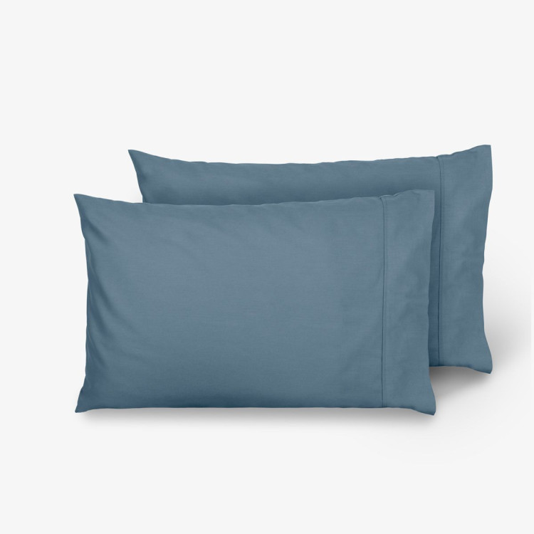 Комплект калъфки за възглавница Ранфорс Нюанси син