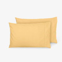 Комплект калъфки за възглавница Ранфорс Нюанси жълто