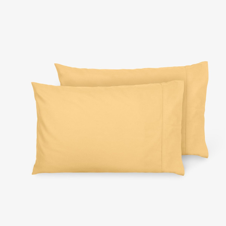 Комплект калъфки за възглавница Ранфорс Нюанси жълто