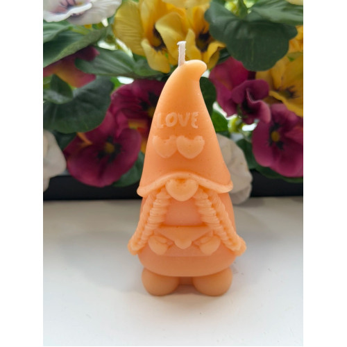 Ароматна свещ от соев и пчелен восък Джудже М397