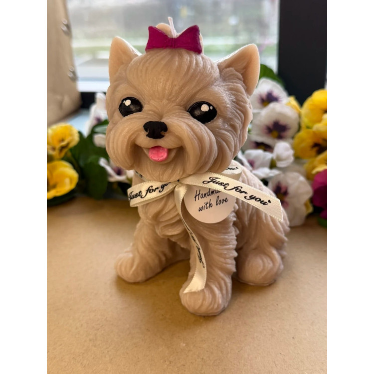 Ароматна свещ от соев и пчелен восък Йорки М405