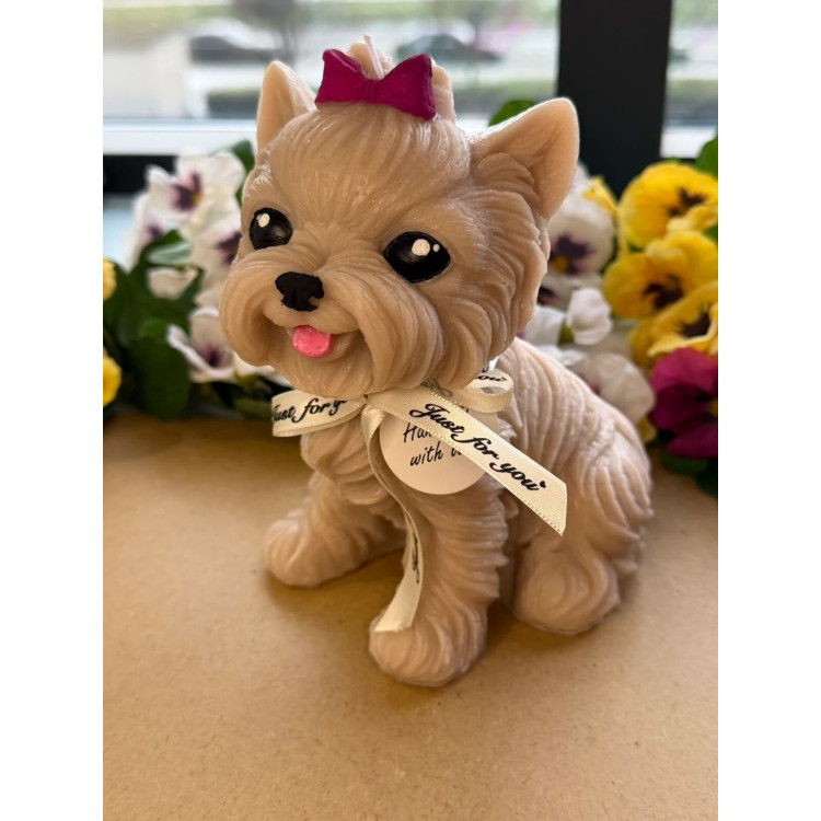 Ароматна свещ от соев и пчелен восък Йорки М405