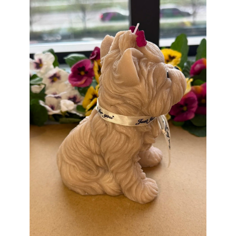 Ароматна свещ от соев и пчелен восък Йорки М405