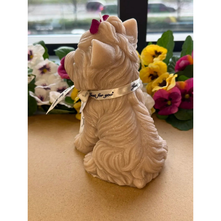 Ароматна свещ от соев и пчелен восък Йорки М405