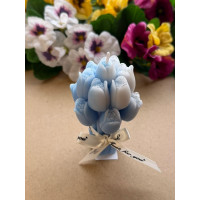 Ароматна свещ от соев и пчелен восък Лалета М414