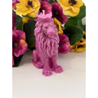 Ароматна свещ от соев и пчелен восък Лъв М415