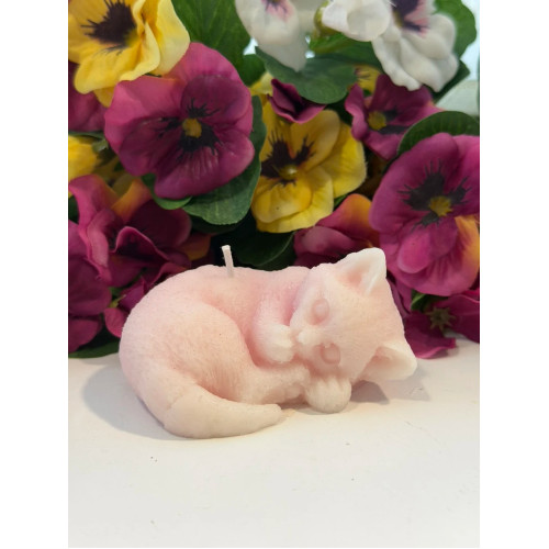 Ароматна свещ от соев восък Коте М195