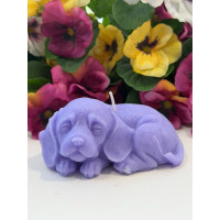 Ароматна свещ от соев восък Куче М188