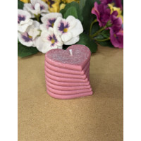 Ароматна свещ от соев восък Сърца М209