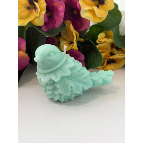 Ароматна свещ от соев и пчелен восък Птица М338