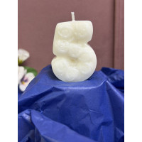 Натурална свещ за Рожден Ден цифра 5