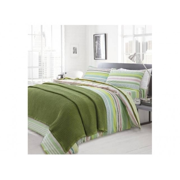 Плетено одеяло Тревисто зелено