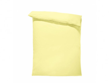 Плик за олекотена завивка от 100% памук Светло Жълто