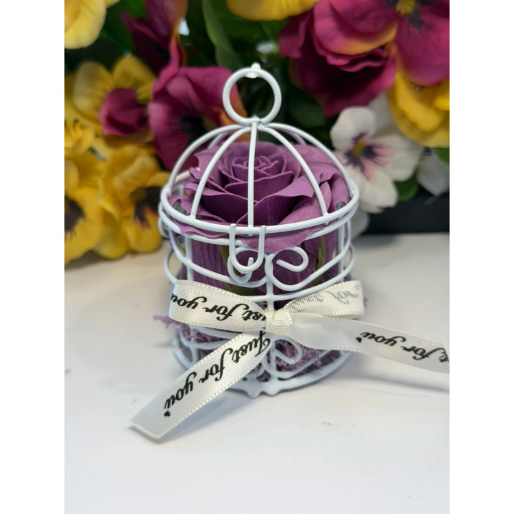 Сапунена роза в кафез K245