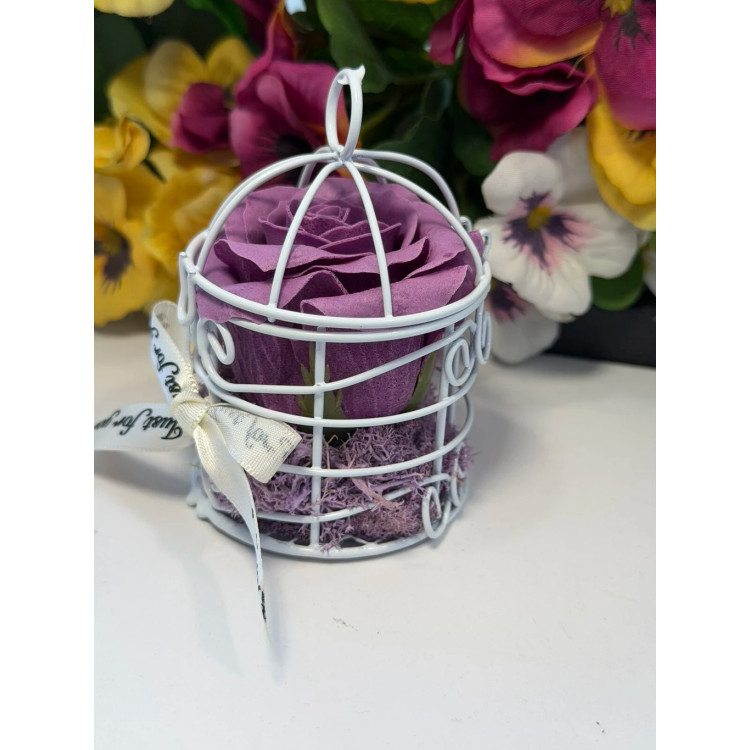 Сапунена роза в кафез K245