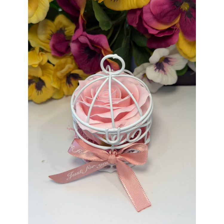 Сапунена роза в кафез K246