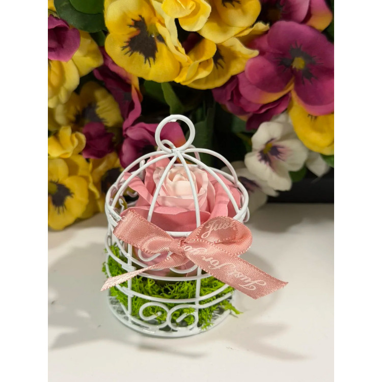 Сапунена роза в кафез K247