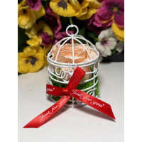 Сапунена роза в кафез K249