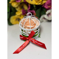 Сапунена роза в кафез K249